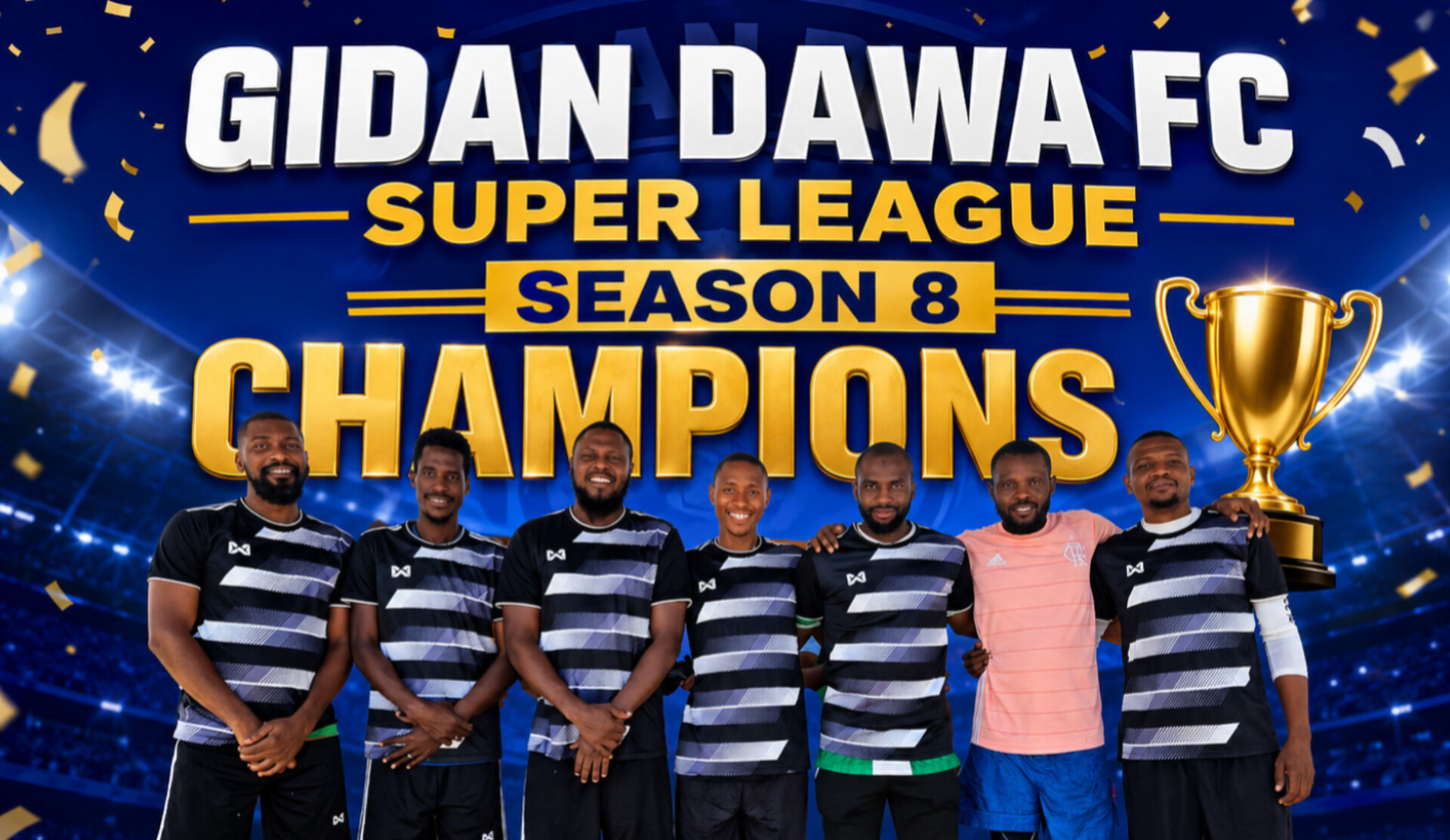 Team Tonye S8 winners